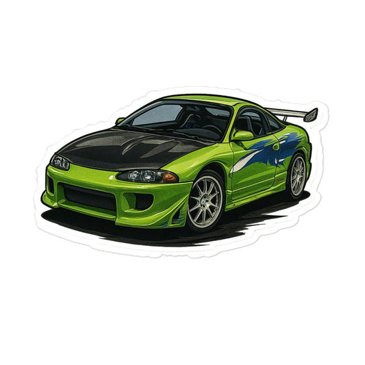 Throtl Fast Eclipse Slap Sticker