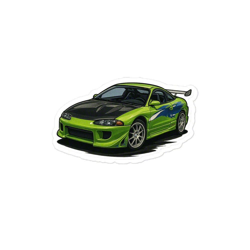 Throtl Fast Eclipse Slap Sticker