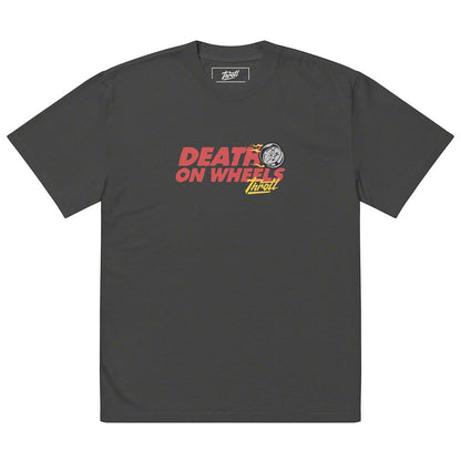 Throtl Death on Wheels Premium Oversized T-Shirt
