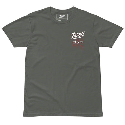 Throtl GTR Generations Short Sleeve T-Shirt; Charcoal