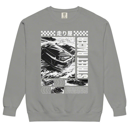 Throtl R35 Comic Street Crew Neck Sweatshirt