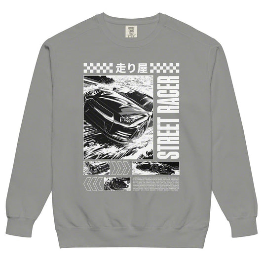 Throtl R35 Comic Street Crew Neck Sweatshirt