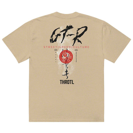 Throtl GTR Street Speed Culture Premium Oversized T-Shirt