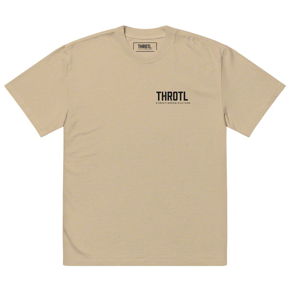 Throtl GTR Street Speed Culture Premium Oversized T-Shirt
