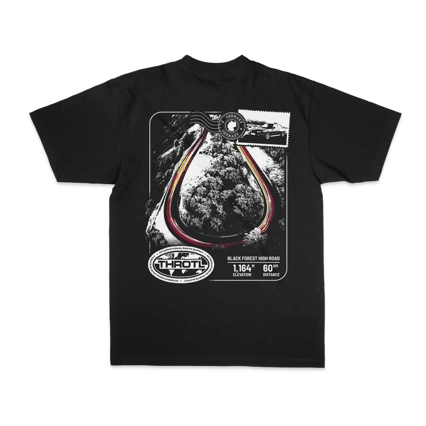 Throtl Black Forest T-Shirt