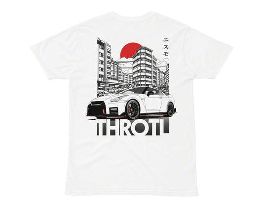 Throtl R35 DayTime Short Sleeve T-Shirt; White