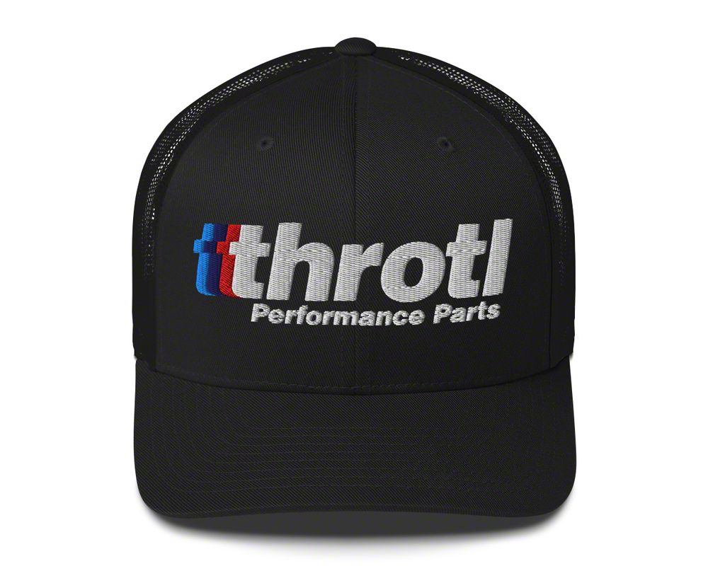 Throtl BMW Performance Trucker Hat; Black