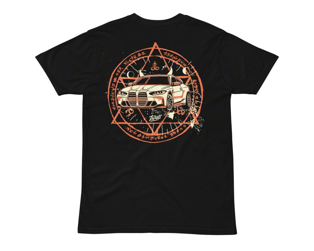 Throtl BMW Cult Short Sleeve T-Shirt; Black