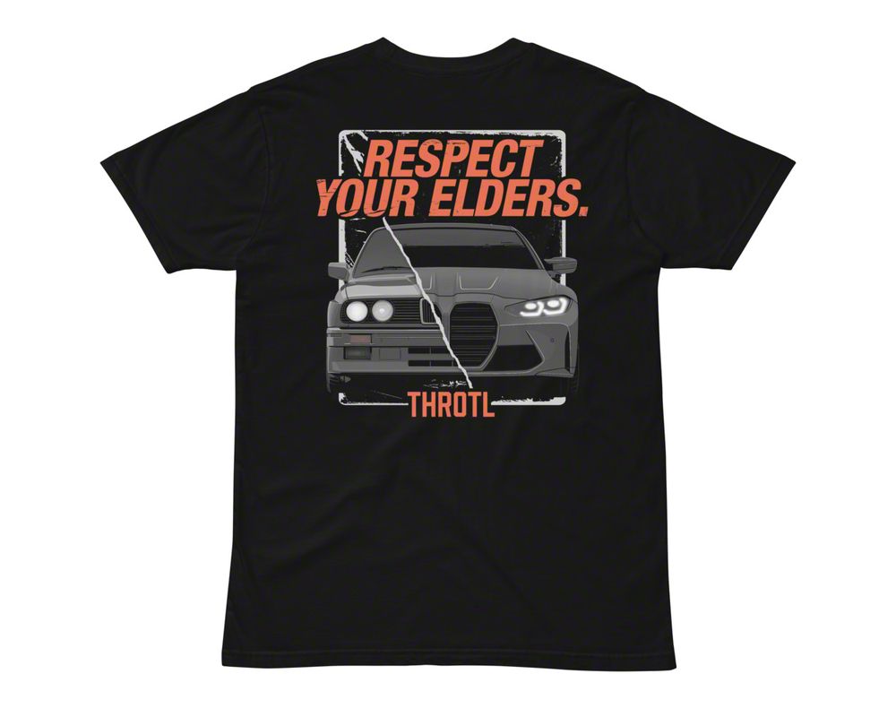 Throtl BMW Respect Your Elders Short Sleeve T-Shirt