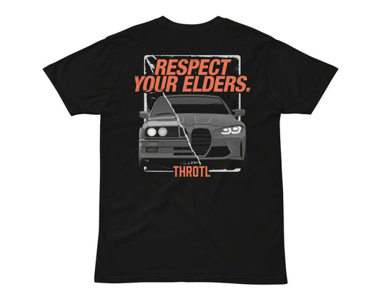 Throtl BMW Respect Your Elders Short Sleeve T-Shirt