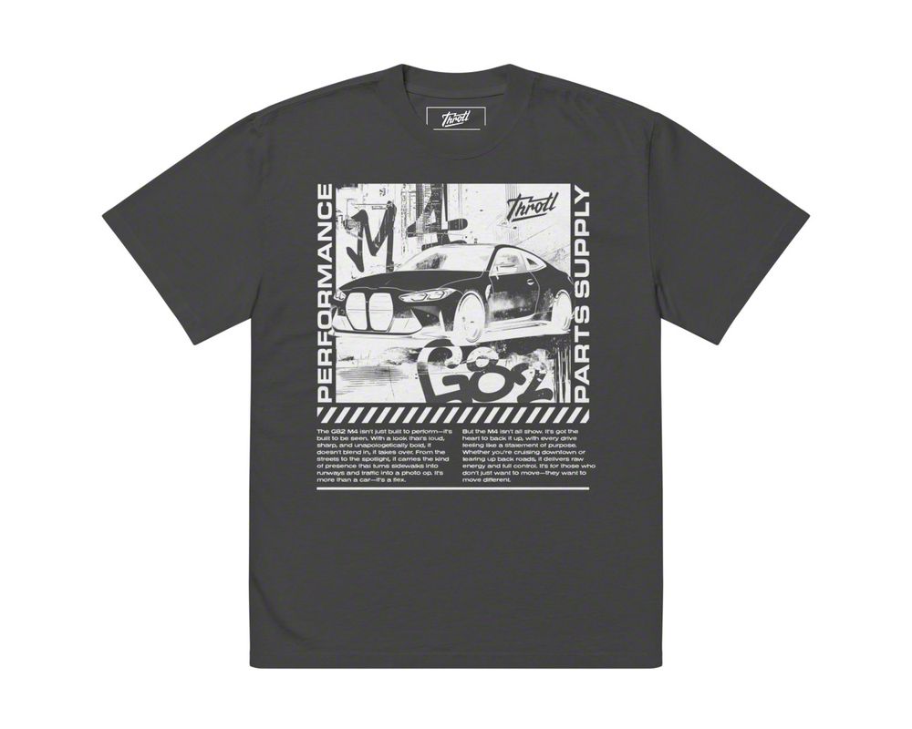 Throtl Graffiti BMW Oversized Short Sleeve T-Shirt