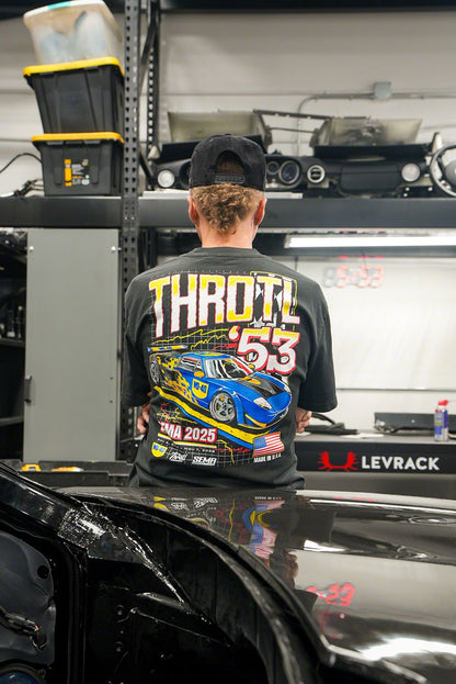 Throtl SEMA Official Ford GT Oversized Short Sleeve T-Shirt