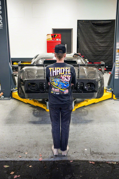 Throtl SEMA Official Ford GT Oversized Short Sleeve T-Shirt