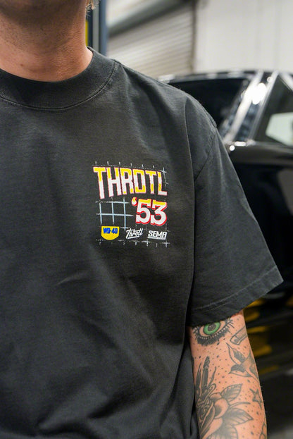 Throtl SEMA Official Ford GT Oversized Short Sleeve T-Shirt