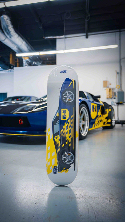 Throtl Limited Edition Ford GT Skateboard Deck