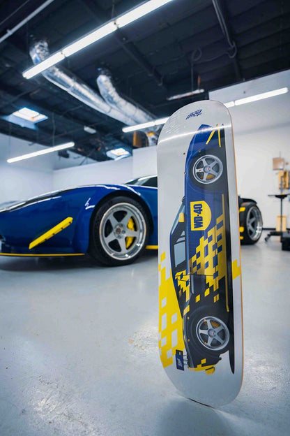 Throtl Limited Edition Ford GT Skateboard Deck